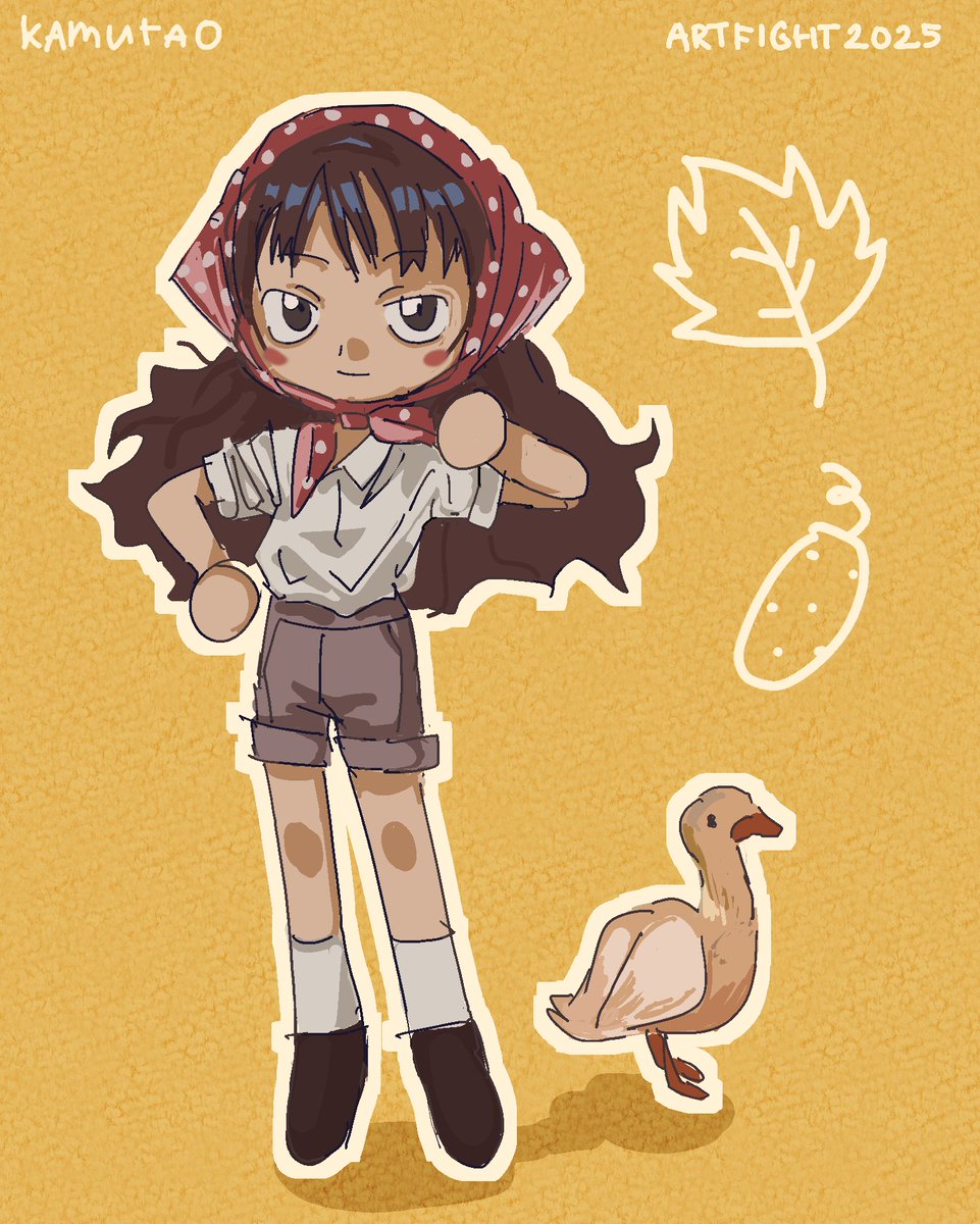 artfight attack for <a href="/0waxwing/">io 🕊🌻 shop is open!</a> 🤍