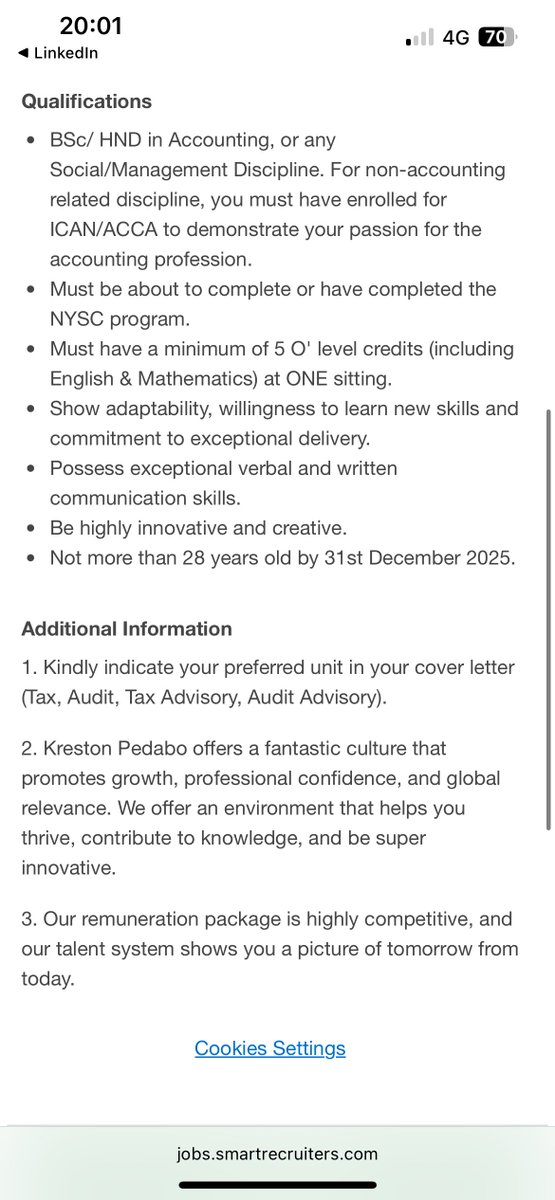 Kreston Pedabo Graduate Trainee Programme 2025

Application closes on 8th August 2025

jobs.smartrecruiters.com/PedaboProfessi…
