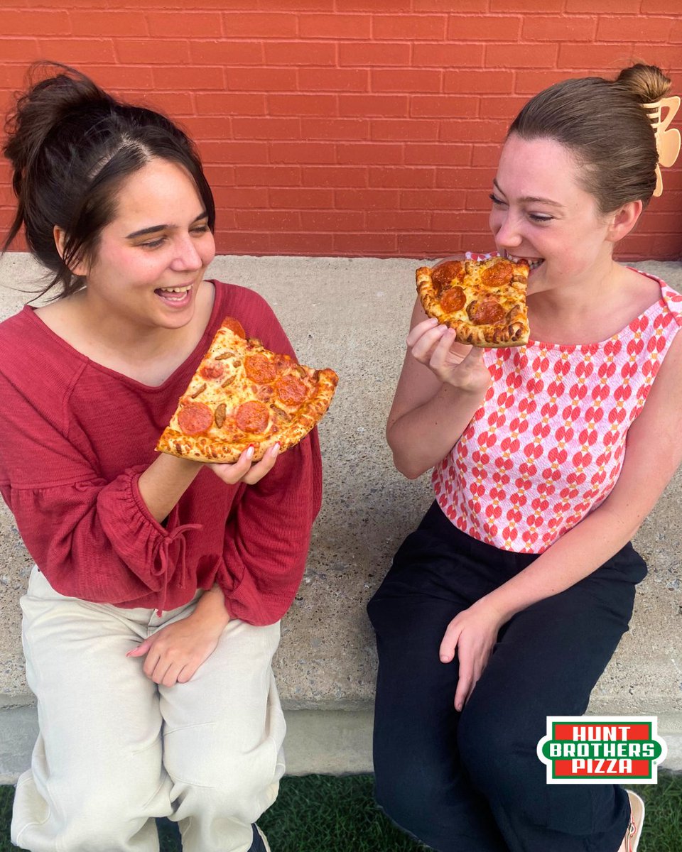 Sharing #HuntBrothersPizza is the best way to celebrate #NationalFriendshipDay with your bestie. ❤️