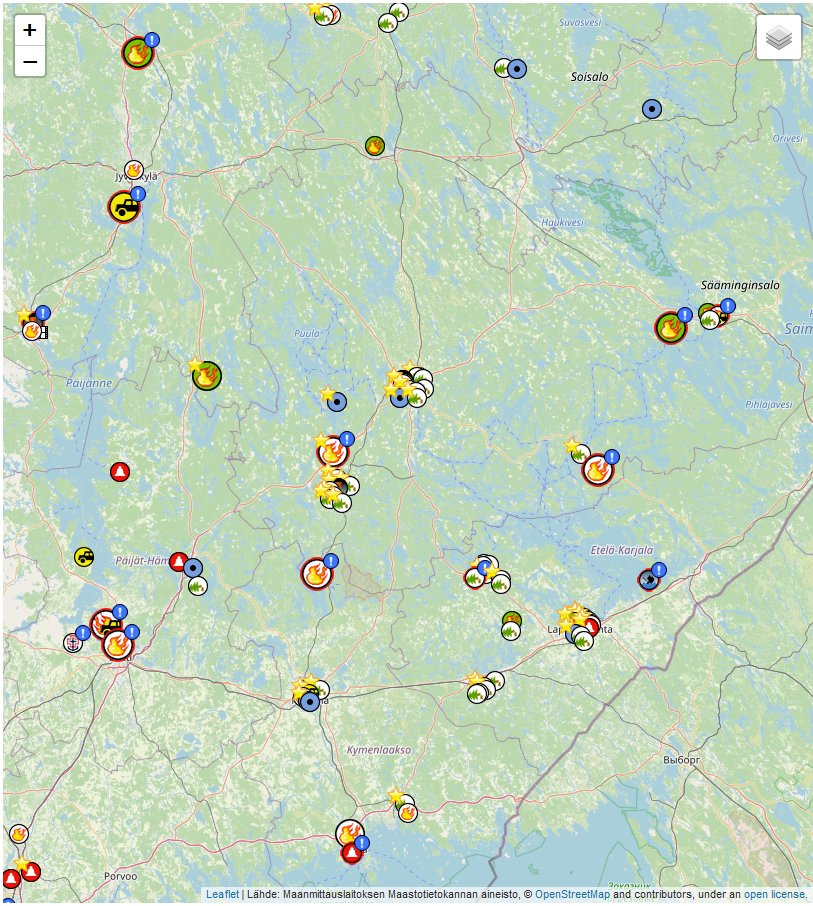 Swath of wind damage from Savitaipale to NW of Mikkeli from a bow echo this evening, national route 13 is still blocked by fallen trees. Some of the damage is at least IF1 based on available media photos. #EUwx #sää #ukkonen