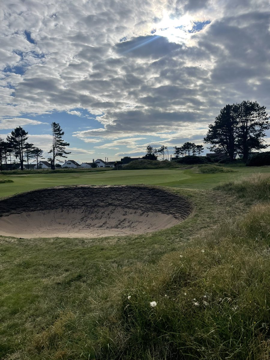 Back in Ayrshire today playing <a href="/Barassie_KBGC/">Barassie Links</a> top marks to the green keepers. Greens are superb ⭐️⭐️⭐️⭐️⭐️