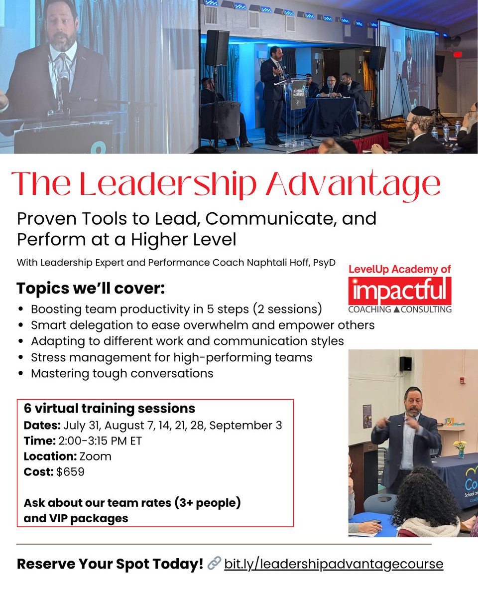 impactfulcoach's tweet image. Reserve your seat here: bit.ly/leadershipadva…

#leadershipcourse #leadership #leadershipgrowth