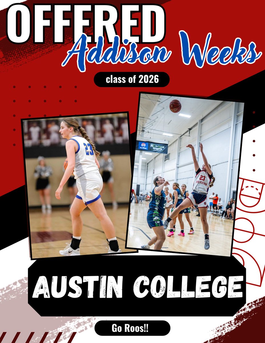 Addison Weeks (@weeksaddison092) on Twitter photo Beyond blessed to have gotten my 3rd offer this summer!! Things are starting to shape up as the summer closes and I can’t wait to see what comes of it!!
<a href="/Platinumbball/">Platinum Basketball (Select 40 Member)</a>
<a href="/thewyattwheatly/">Wyatt Wheatly</a>
<a href="/AustinCollege/">Austin College</a> Beyond blessed to have gotten my 3rd offer this summer!! Things are starting to shape up as the summer closes and I can’t wait to see what comes of it!!
<a href="/Platinumbball/">Platinum Basketball (Select 40 Member)</a>
<a href="/thewyattwheatly/">Wyatt Wheatly</a>
<a href="/AustinCollege/">Austin College</a>