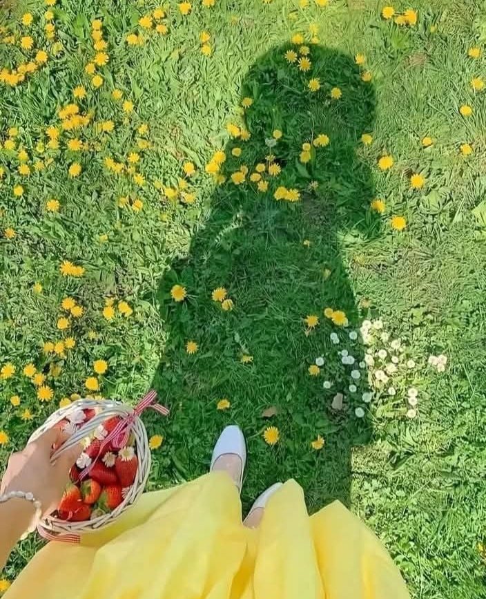 "سَاعِدْنِي يَا الله لِأَغْرِسَ فِي ضِفَافِ الدَّرْب بَذْرَةَ خَيْرٍ تُثْمرُ لحِينِ ألقاكَ." 💛🍓💚
#نجومة 🌸🩷