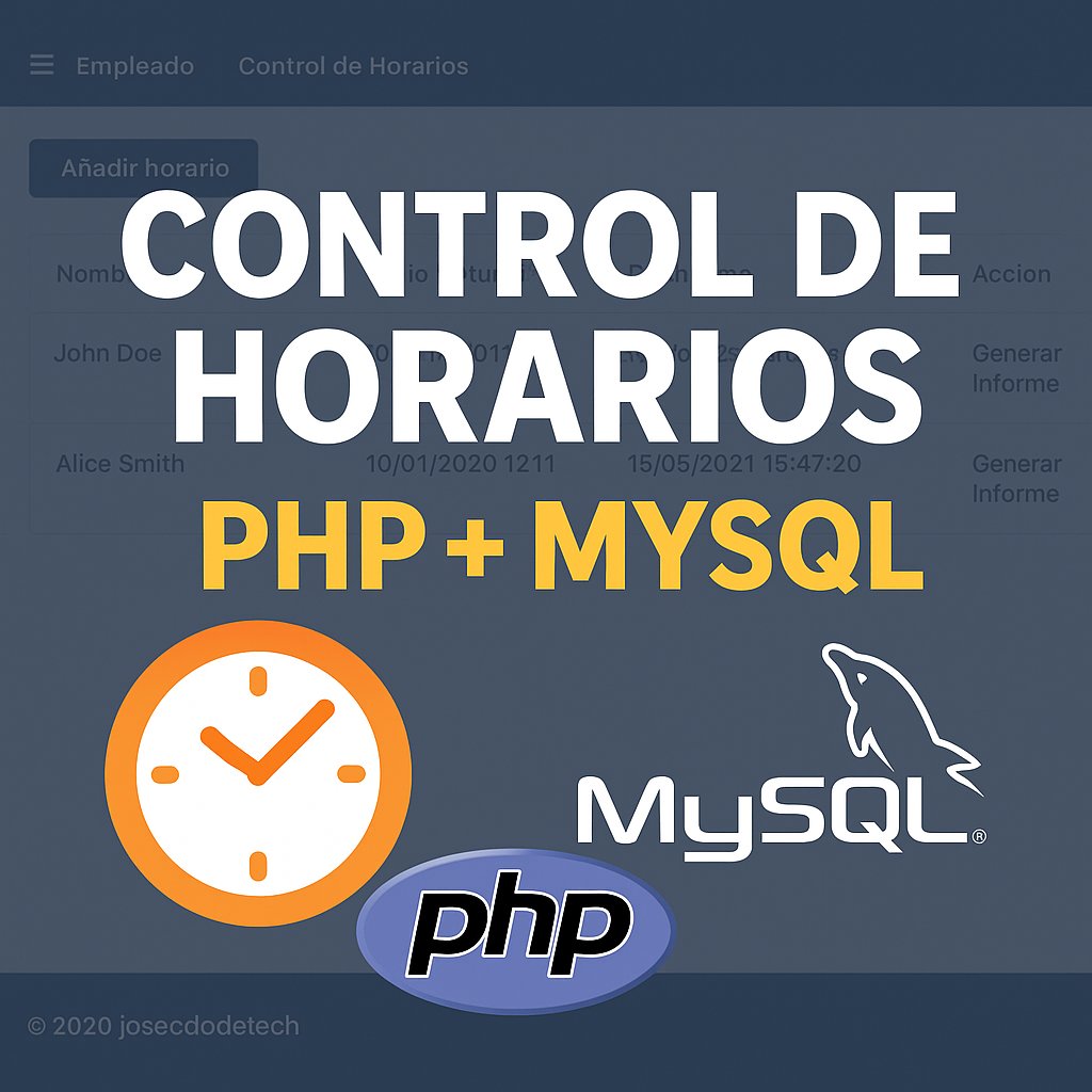 josecodetech's tweet image. He creado un sistema web de control de horarios con PHP, HTML, CSS y MySQL.
Registra fichajes y genera informes en segundos.
¿Quieres verlo? Mira el video 👇
youtu.be/L3QXRMhs6-Y
#PHP #HTML #CSS #MySQL #ProgramaciónWeb #ControlHorarios #ProyectosWeb #Coding