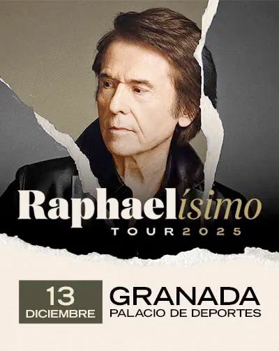 El 13 de diciembre <a href="/RAPHAELartista/">𝗥𝗔𝗣𝗛𝗔𝗘𝗟</a> presentará al público granadino su nuevo tour #Raphaelísimo!

Hazte ya con tus entradas aquí: elcorteingles.es/entradas/conci…

Será una gran noche!