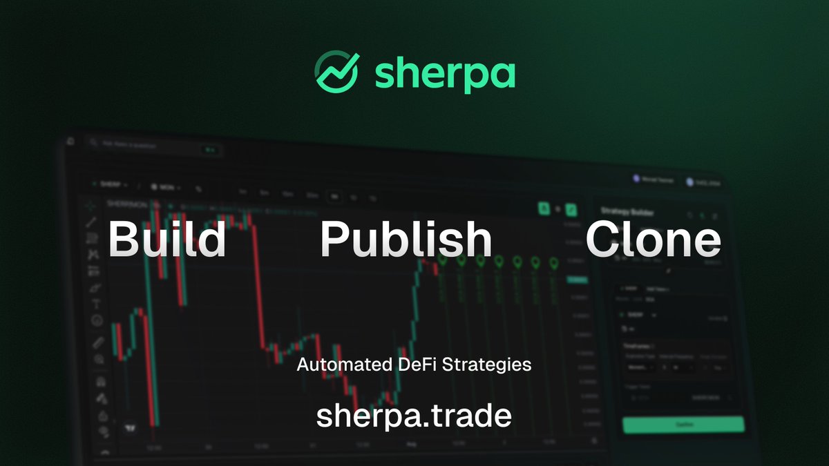 Strategy Lab is a complete ecosystem for automated DeFi strategies.

→ Build granular strategies with precise control.
→ Publish your unique edge to the marketplace.
→ Clone and execute proven strategies in a single click.

Bring market thesis onchain and capitalize on it →