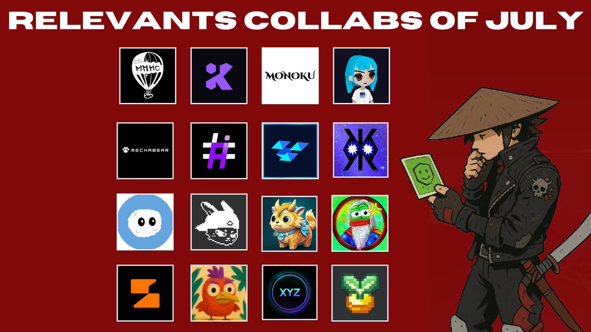 ExtonScamTrack's tweet image. 𝗥𝗘𝗟𝗘𝗩𝗔𝗡𝗧𝗦 𝗠𝗜𝗡𝗧𝗦 𝗢𝗙 𝗝𝗨𝗟𝗬

Hundreds of collabs in this month too

A special thanks to all Exton team and the amazing work  

Join to not miss anything: discord.gg/C92NvXf3Wt
