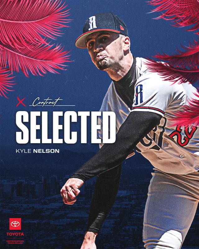 Aces's tweet image. Connor and Kyle to the bigs 🥹 

The @dbacks have selected the contracts of INF Connor Kaiser and LHP Kyle Nelson!