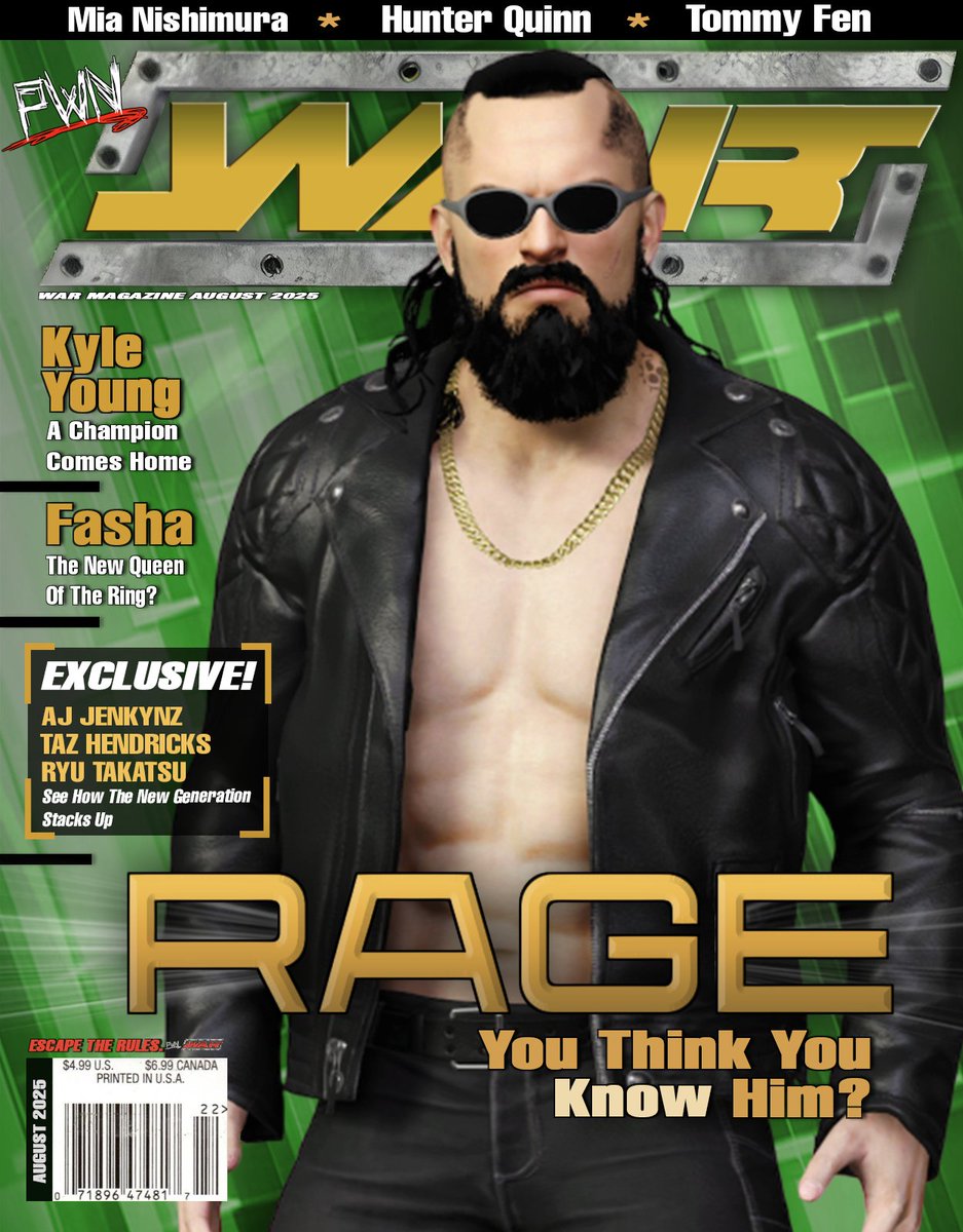 Premier Wrestling Network (@pwn_caw) on Twitter photo Production for PWN is ramping up so that means PWN Magazine is out for the month of August! with cover star "American Anarchist" <a href="/DX1228/">Adam Rage is tired</a> speaking honestly and brutally about their time in PWN and covering other ventures!
All of this and more from the PWN Roster in this edition! Production for PWN is ramping up so that means PWN Magazine is out for the month of August! with cover star "American Anarchist" <a href="/DX1228/">Adam Rage is tired</a> speaking honestly and brutally about their time in PWN and covering other ventures!
All of this and more from the PWN Roster in this edition!