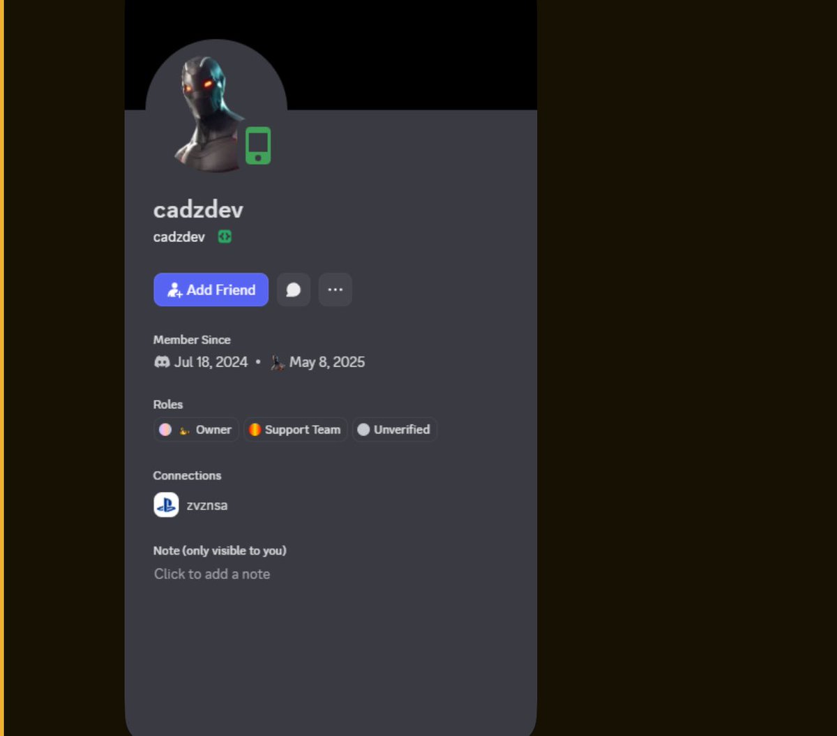 I want to ALERT every FEMALE that joined this sever and asked for help the OWNER ask for nudes in order to help females this is a horrible thing to do since the girl my friend didn’t send him nudes he told her he got her IP address and permanent banned her discord account she had