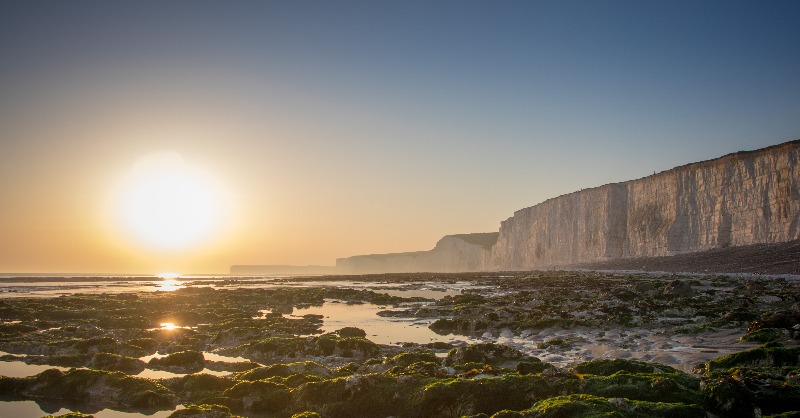 Birling Gap at low tide 😍
