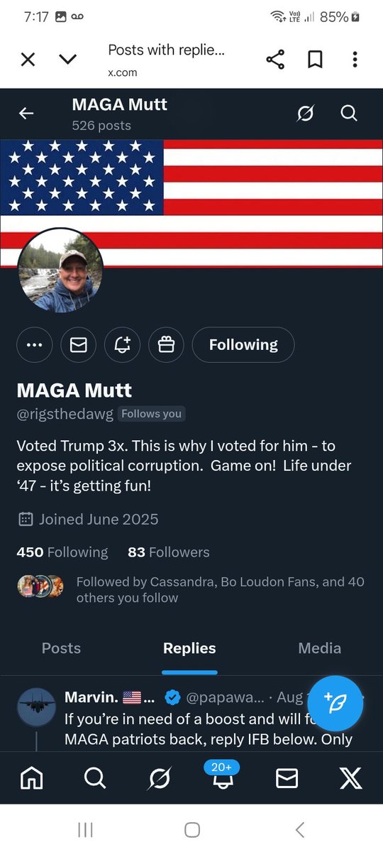 This account wants to meet new people to engage with, they will FB 💯 please give <a href="/rigsthedawg/">MAGA Mutt</a> a follow, repost 💪 🫶 👊 💥 🇺🇸