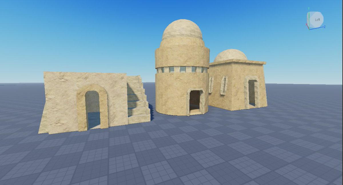 Houses so far for my #StarWars game--
Comment your thoughts down below⬇️
Follow for more updates.
#ROBLOX #RobloxDev #Commission