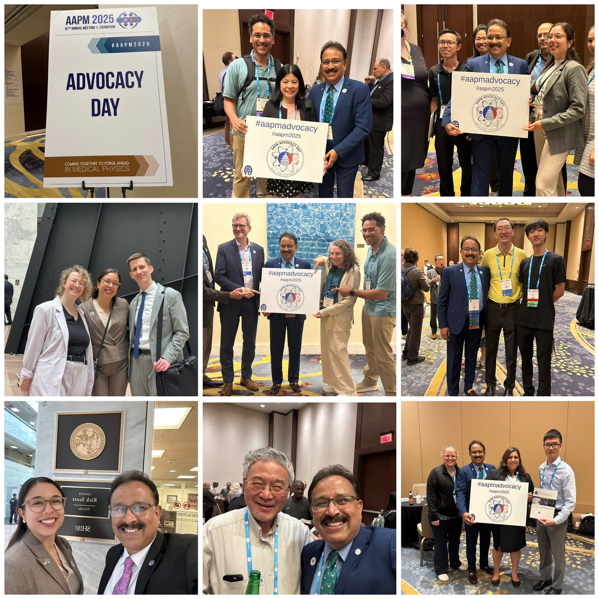 Dr M. Mahesh (ಮಹೇಶ್) (he/him/his) (@mmahesh1) on Twitter photo DC Diaries:
Thank you for attending the Advocacy Training session for preparing to the #AAPMadvocacy day, which went very well
<a href="/aapmHQ/">American Association of Physicists in Medicine</a> #AAPM2025 DC Diaries:
Thank you for attending the Advocacy Training session for preparing to the #AAPMadvocacy day, which went very well
<a href="/aapmHQ/">American Association of Physicists in Medicine</a> #AAPM2025