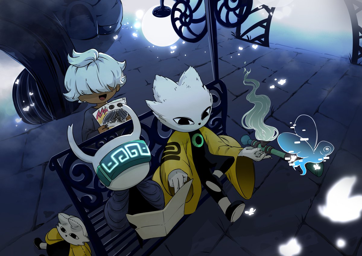 SigiTori | Artist And Vtuber 🍖🐓 (@sigithechicken) on Twitter photo Ahem! NINE SOLS AND HOLLOW KNIGHT IS AMAZING! 🎉(And you should play it-)
Thank you for commissioning me <a href="/MikeyNyaa/">MikeyNyaa 🧟Vpocalypse | Zombie AU | Survivor Arc</a> ✨
#hollowknight #NineSols Ahem! NINE SOLS AND HOLLOW KNIGHT IS AMAZING! 🎉(And you should play it-)
Thank you for commissioning me <a href="/MikeyNyaa/">MikeyNyaa 🧟Vpocalypse | Zombie AU | Survivor Arc</a> ✨
#hollowknight #NineSols
