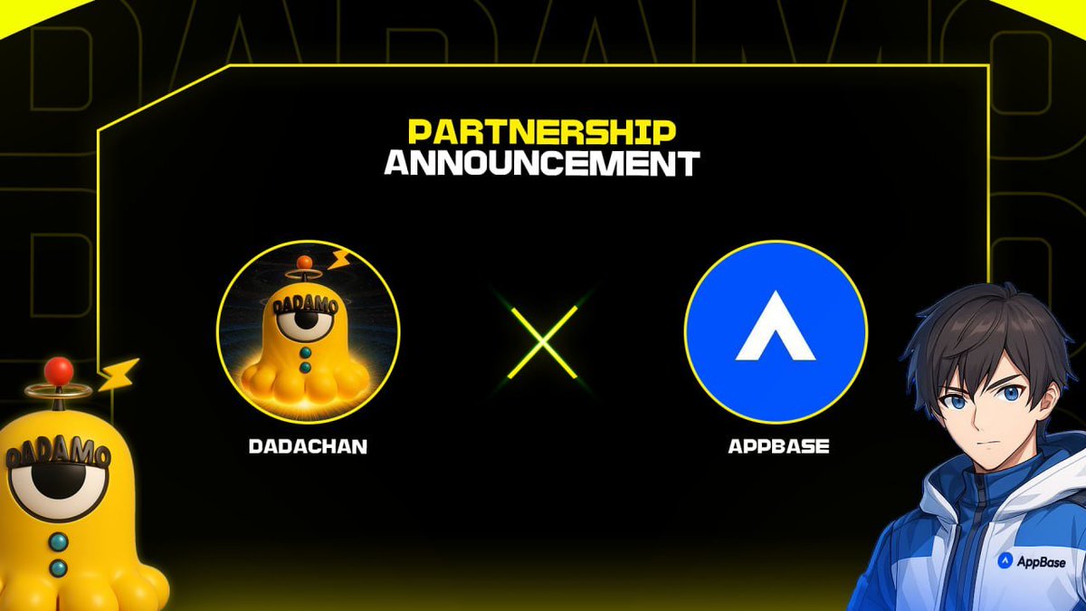 DADAMO ON BASE (@dadamo_base) on Twitter photo ๐ Exciting Partnership Alert
<a href="/DADAMO_Base/">DADAMO</a> ๐ค <a href="/AppBaseGlobal/">AppBase - AI driven platform on TON</a>
DADAMO meets AppBase - where watch-to-earn collides with build-to-empower.
DADAMO rewards your screen time and for creators? Boom! Upload your creations and earn directly from your audience.
Itโs streaming reimagined ๐ Exciting Partnership Alert
<a href="/DADAMO_Base/">DADAMO</a> ๐ค <a href="/AppBaseGlobal/">AppBase - AI driven platform on TON</a>
DADAMO meets AppBase - where watch-to-earn collides with build-to-empower.
DADAMO rewards your screen time and for creators? Boom! Upload your creations and earn directly from your audience.
Itโs streaming reimagined