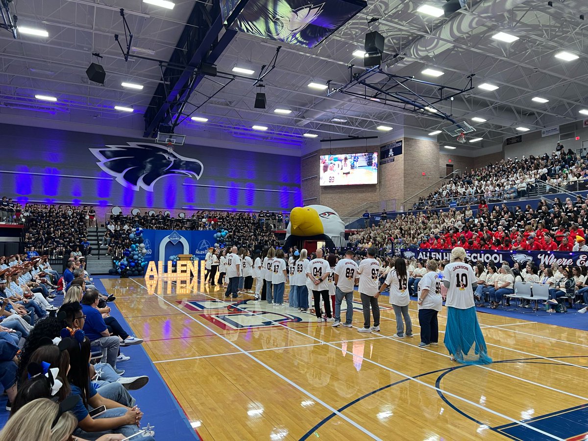 It’s time for the Campus Roll Call! Which campus has the most spirit? This is a time-honored tradition at Allen ISD Convocations. Allen ISD: Where the Magic Begins.