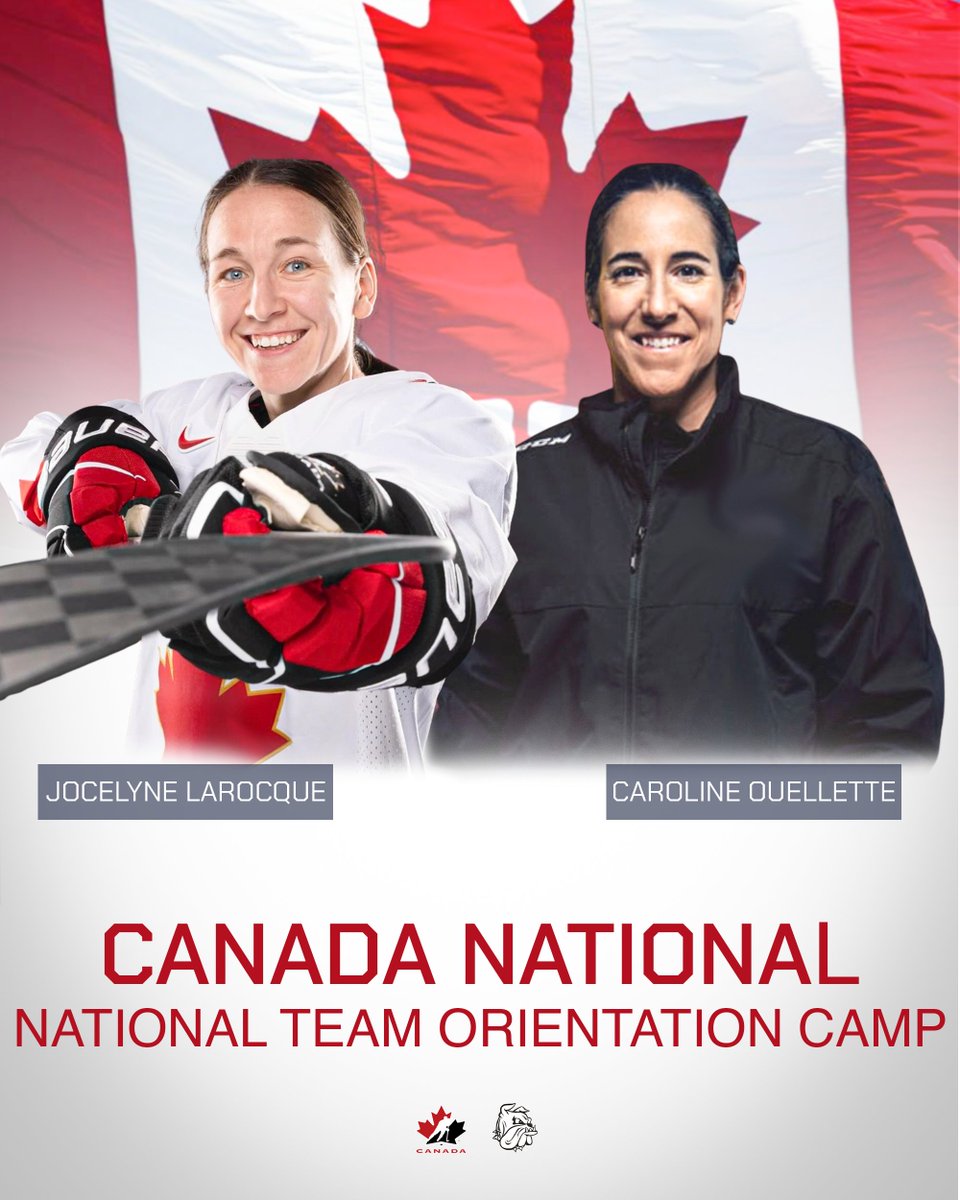 Gascon, Kraemer and Larocque Invited to Canada's National Team Orientation Camp

More on Gascon, Kraemer, Larocque and Ouellette: umdbulldogs.com/news/2025/8/1/…