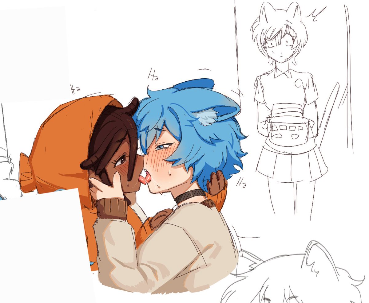 (not so) secret kisses :3 
#Gumwin #TheWonderfullyWeirdWorldOfGumball