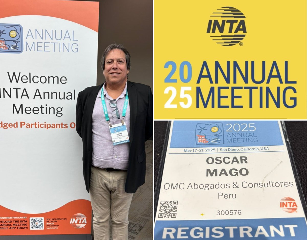 <a href="/omcabogadosperu/">OMC ABOGADOS</a> participó en la Conferencia Anual INTA 2025, el evento más importante de la propiedad intelectual en el mundo.

Conoce más aquí: tinyurl.com/4ntdke8f