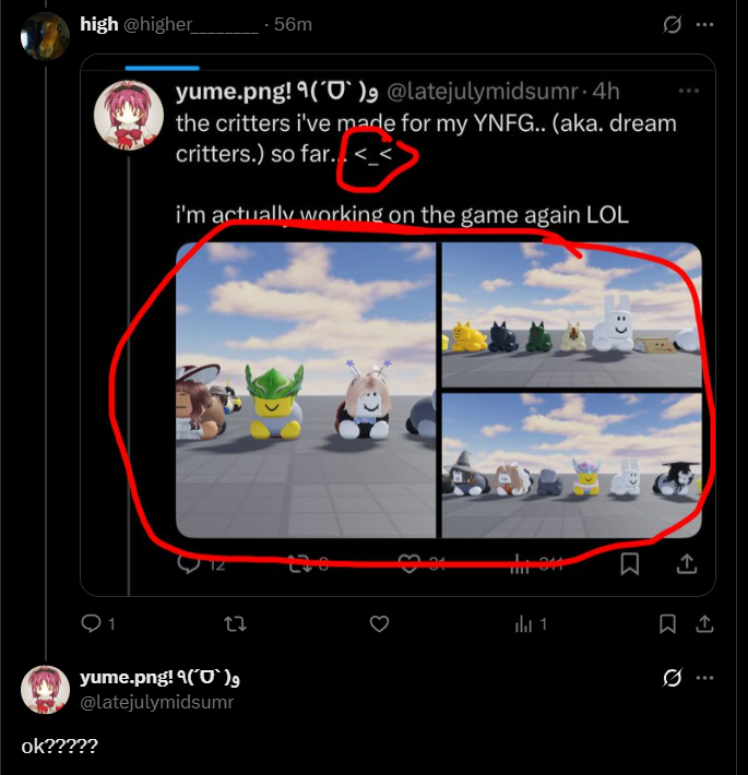 slowboat2hades_'s tweet photo. he's trying so hard to make fun of me i'm gonna vomit https://t.co/sYEtXtGiLU