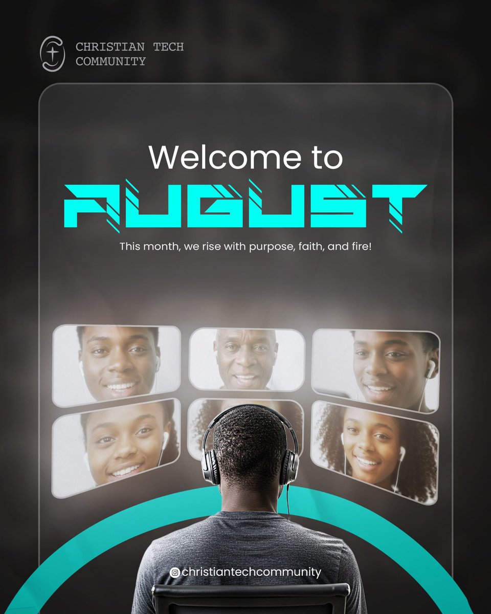 christiantechco's tweet image. Happy new month, techies! 

This August, we&apos;re building, connecting and growing in Christ, together.

#ChristainTechCommunity #newmonth #christiansintech #august