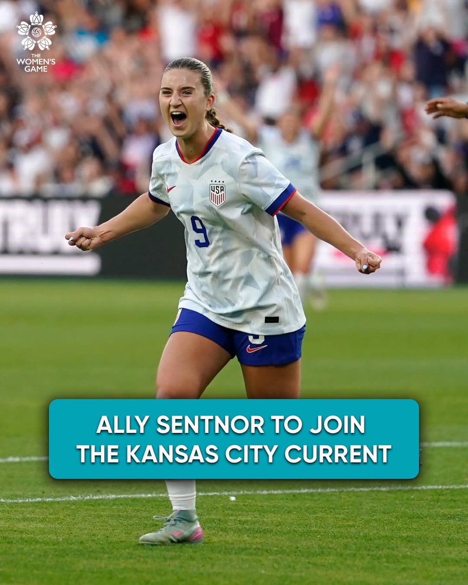 USWNT forward and Hanson, MA’s own, Ally Sentnor, is joining NWSL leaders, the KC Current. The 21-year-old 2024 US Soccer Young Female Player of the Year is leaving Utah after a season and a half, where she was drafted as the first overall pick in 2024, per @theathletic  👀