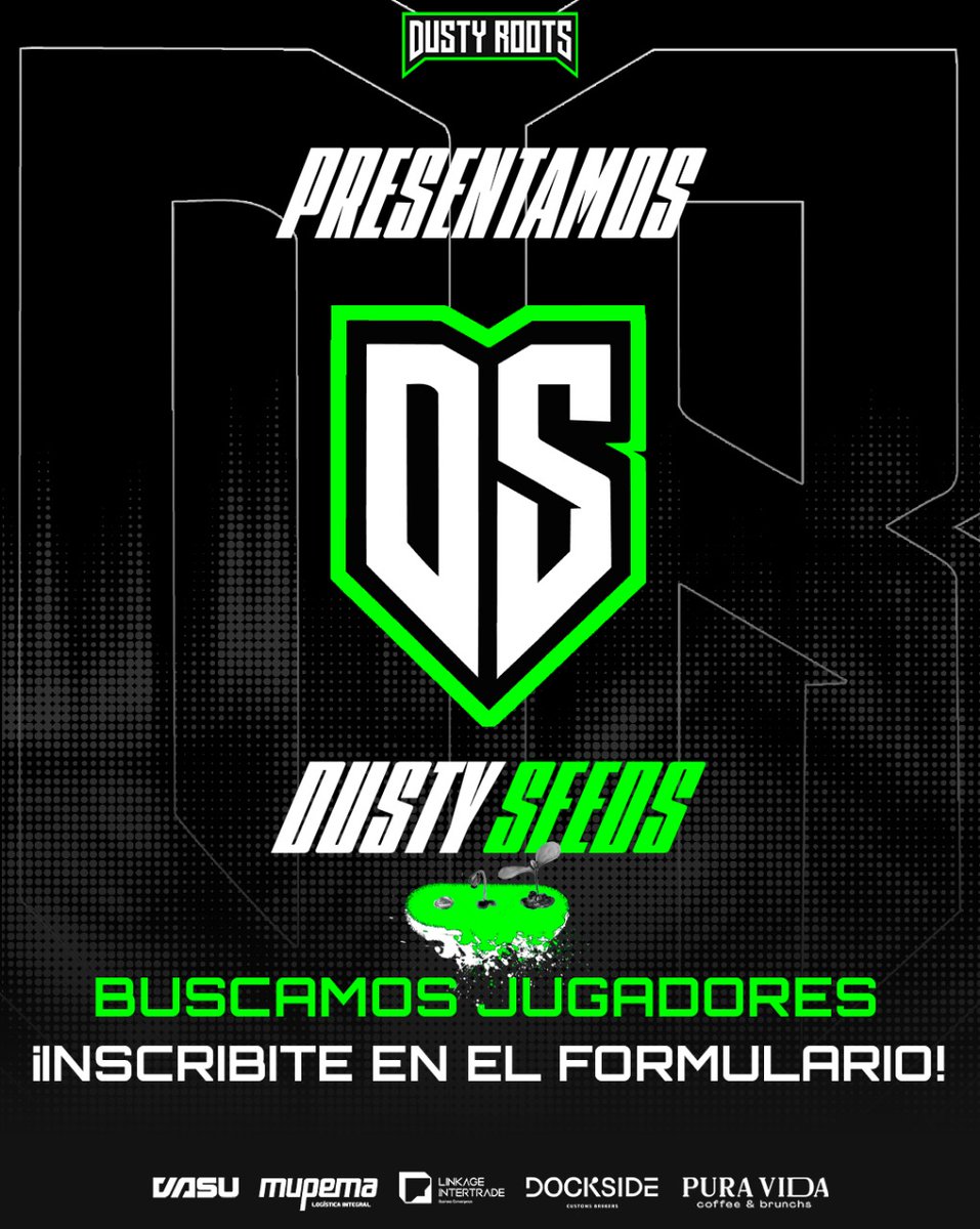 GoDustyRoots's tweet image. ¡Presentamos nuestra Academia de CS2, y buscamos talentos argentinos! 🇦🇷🔥

&quot;𝗗𝘂𝘀𝘁𝘆 𝗦𝗲𝗲𝗱𝘀&quot; llega con el objetivo de encontrar talentos jóvenes en el país, esta es tu oportunidad de comenzar tu carrera como jugador profesional. 

¡Completá el siguiente formulario para…