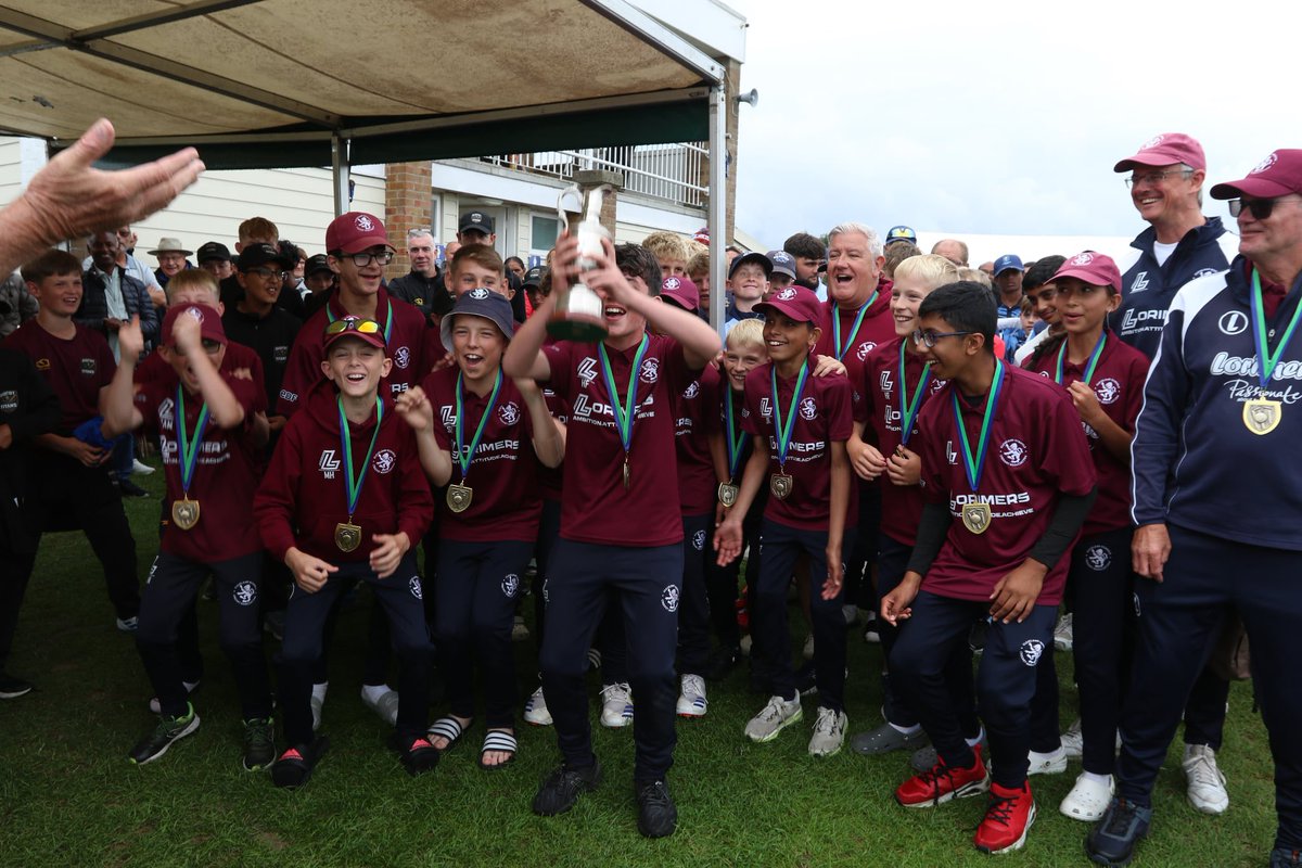 MCCFCricket's tweet photo. Always a huge moment of when the ‘Winning Team’ lift the Trophy!
Well played Cleveland Schools U12s - well deserved!
#Champions
#MCCF https://t.co/9Hlj59Row8