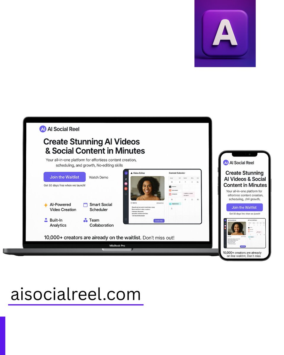 ai_socialreel's tweet photo. We’ve been cooking something exciting at @ai_socialreel 

Tired of spending hours on content?
Create scroll stopping reels for Instagram, TikTok &amp; YouTube Shorts in minutes.

AI powered reel editor. Create. Engage. Monetise.

Launching soon. Stay tuned. #SocialMedia #AItools https://t.co/khwu60h6vq