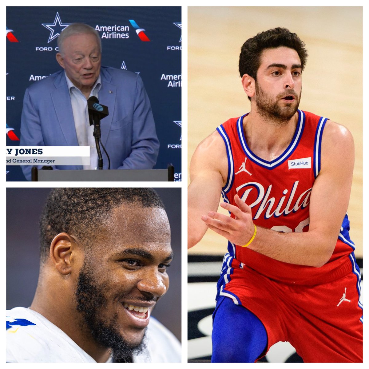 BREAKING: Dallas Cowboys owner Jerry Jones has issued a statement on star LB Micah Parson’s trade request:

“I’m not too concerned. Furkan Korkmaz requested a trade from the 76ers in 2018 and wasn’t traded until over 5 years later. Micah will be in a Dallas uniform Week 1.”