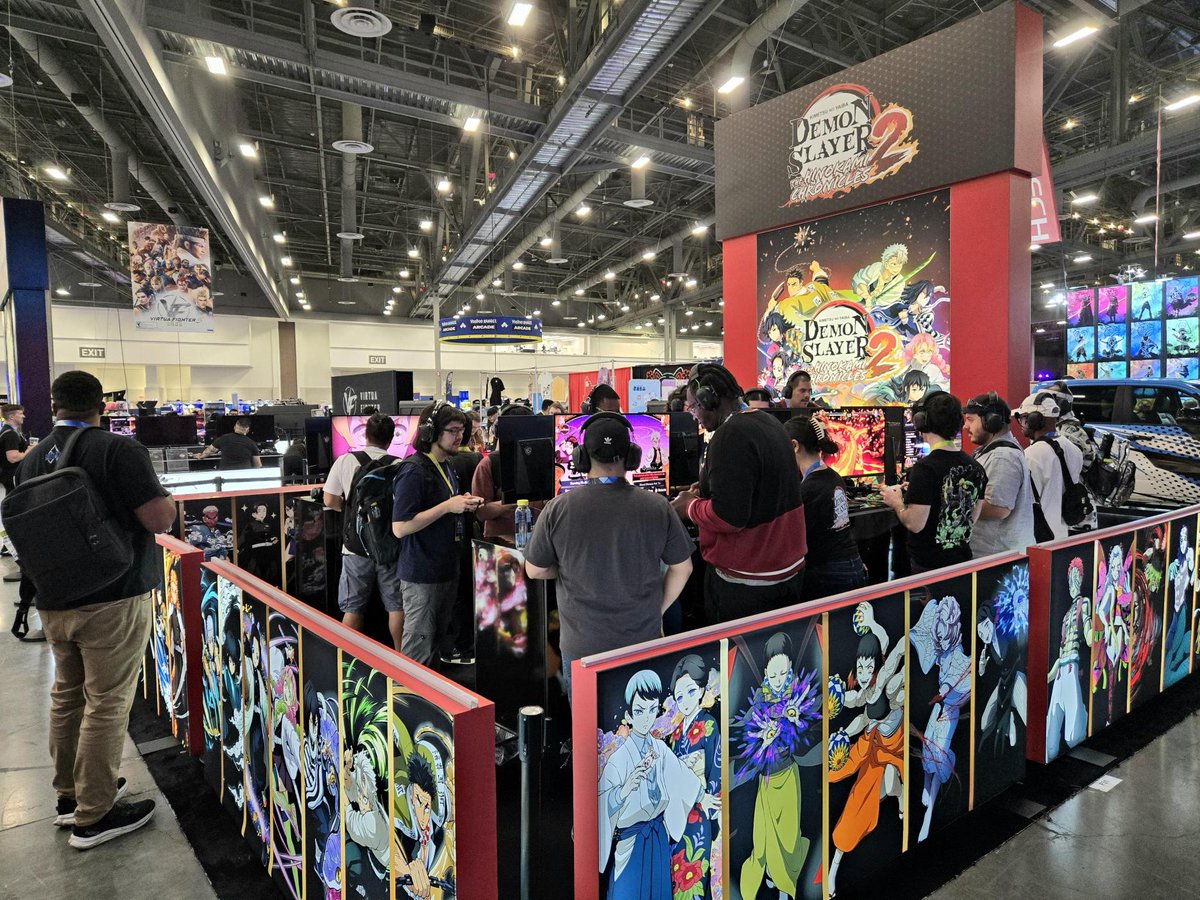 demonslayer_hc's tweet image. Demon Slayer -Kimetsu no Yaiba- The Hinokami Chronicles 2 is PLAYABLE NOW at #Evo2025! Come check us out at the @demonslayer_hc booth #F32 or get the Digital Deluxe Edition and play the game at home today!
sega.link/Hinokami-Chron…