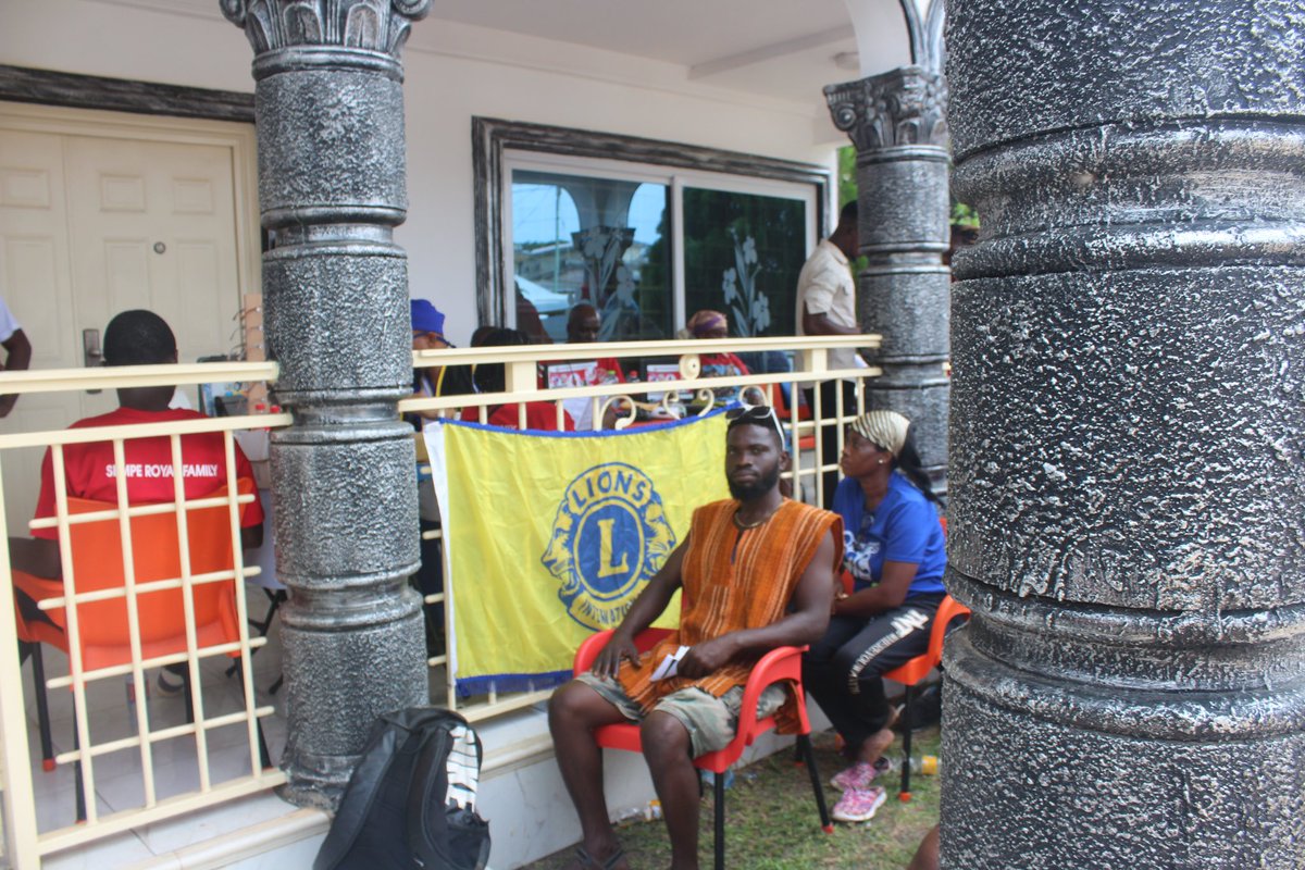 gyenyameleo's tweet photo. Where there’s a need, there are Lions &amp; Leos! 🦁💙
Together with RM Nii Adote Otintor II – Sempe Mantse &amp; Ga State Mankralo, and clubs from Accra Gye Nyame, Metro, City, Ultimate &amp; Platinum, we offered free health screenings to fight diabetes &amp; more.

Want to join us? DM now! 💬 https://t.co/cpUfyPWsfW