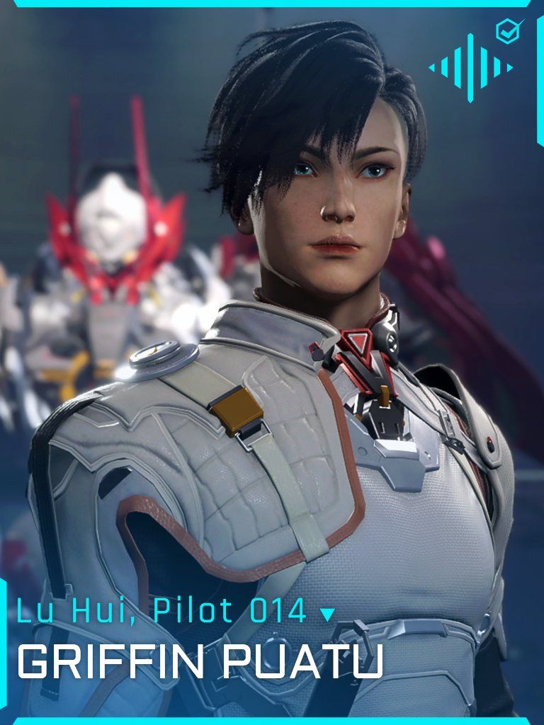 MechaBREAK's tweet photo. A man with many identities on a quest for the truth. Lu Hui is portrayed by @GriffinPuatu https://t.co/WrjcG4y5rv