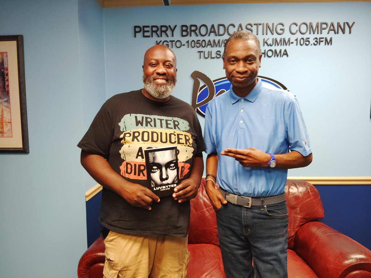 Shout out to 105.3 KJamz for the love! My book LuvBytes is a wild ride through Black love, horror, sci-fi &amp; fantasy. 7 stories where swiping right could change your life… or end it.

Grab it now on Kindle, Amazon, Barnes &amp; Noble, or Lulu.
Want an autographed copy? $20 (+$5