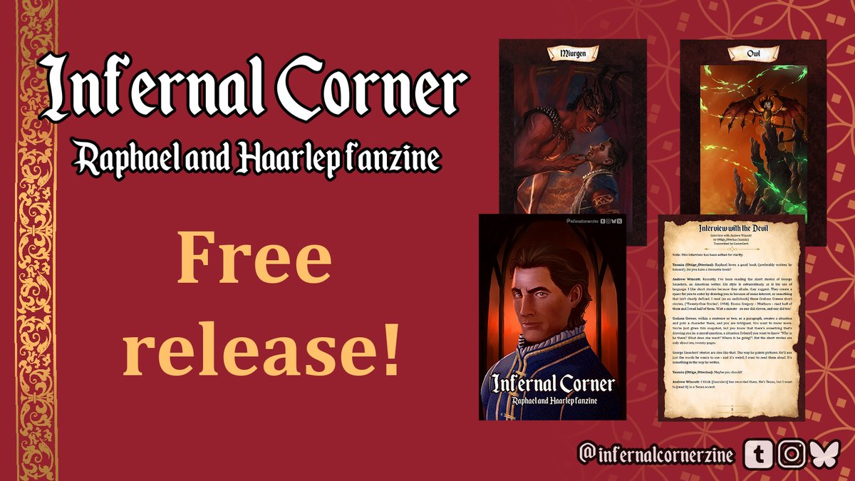 Infernal Corner Zine tweet media