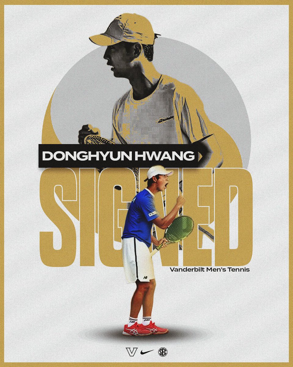 Finally official 😏 Donghyun Hwang rounds out our No. 1 ranked recruiting class ‼️

📍 South Korea 🇰🇷
⭐️ No. 25 in @itftennis junior world rankings
📈 12.66 UTR

WELCOME TO WEST END 😤

#FightDores ⚓️⬇️