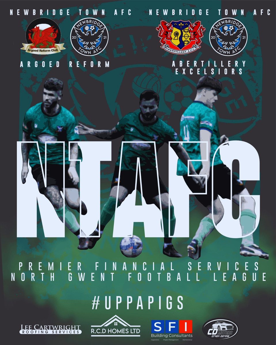 Newbridge Town AFC (@newbridge_afc) on Twitter photo π¨π¨ WEEKENDS FIXTURES π¨π¨
Football is back! ππ
3 games this weekend! Letβs start the campaign with 3 wins! Come on the boys!
#upppaaatown #upppaaapigs π΅β«οΈπ·π· π¨π¨ WEEKENDS FIXTURES π¨π¨
Football is back! ππ
3 games this weekend! Letβs start the campaign with 3 wins! Come on the boys!
#upppaaatown #upppaaapigs π΅β«οΈπ·π·