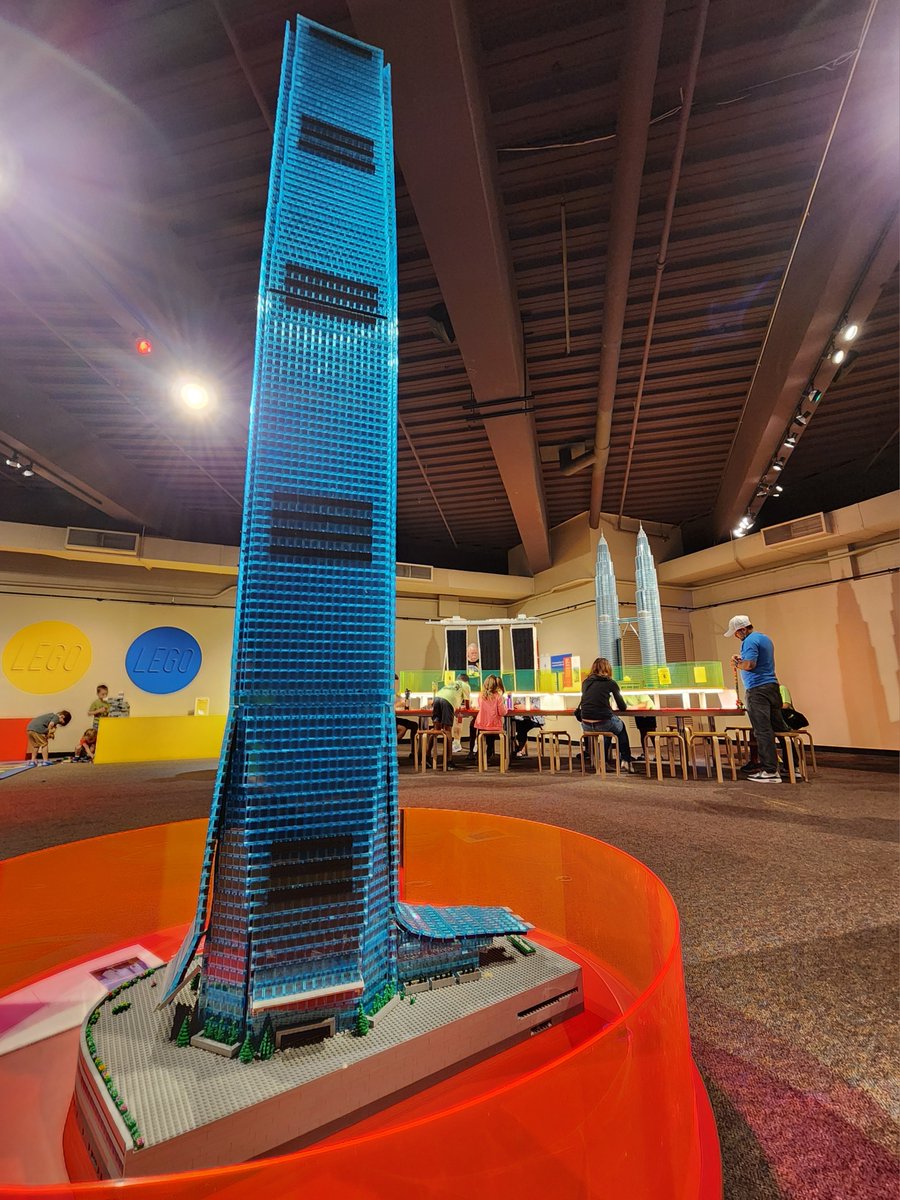 Science Museum of Virginia (@sciencemusofva) on Twitter photo This LEGO® tower is made with +20,000 bricks. Luckily, you don't need to check 20,000 posts to know what's going on at the Science Museum in August. 
📍 August 4, 804 Day
🎵 August 21, Pink Floyd Laser Show
🏢 August 24,  last day to see Towers of Tomorrow with LEGO® Bricks
🌞 This LEGO® tower is made with +20,000 bricks. Luckily, you don't need to check 20,000 posts to know what's going on at the Science Museum in August. 
📍 August 4, 804 Day
🎵 August 21, Pink Floyd Laser Show
🏢 August 24,  last day to see Towers of Tomorrow with LEGO® Bricks
🌞
