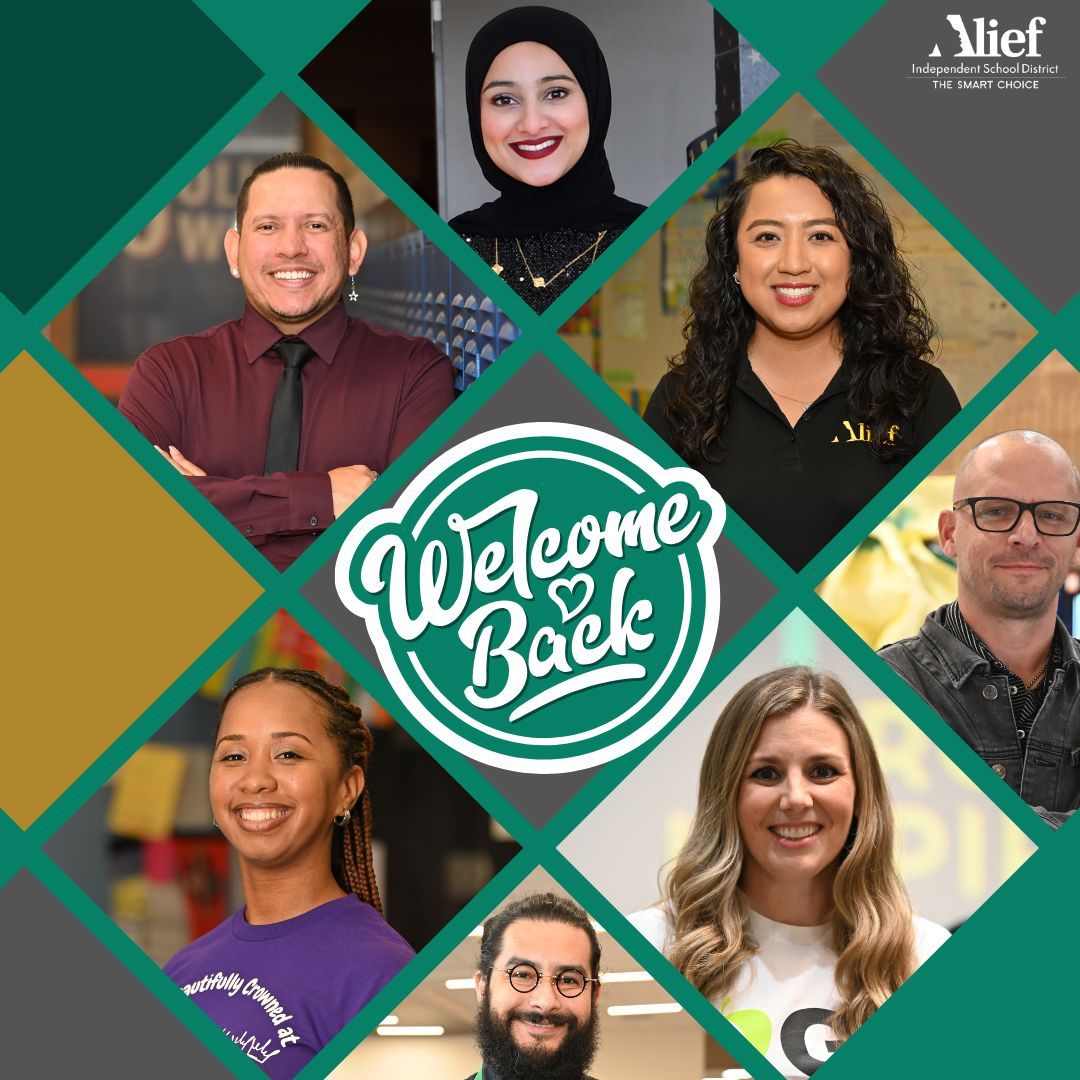 Welcome back, teachers and staff! 
We’re excited to kick off the 2025–26 school year with an incredible team of educators and support staff. Your passion and dedication are what make Alief ISD thrive. Let’s go #AllInAlief and make this year extraordinary! #WeAreAlief #AllInAlief