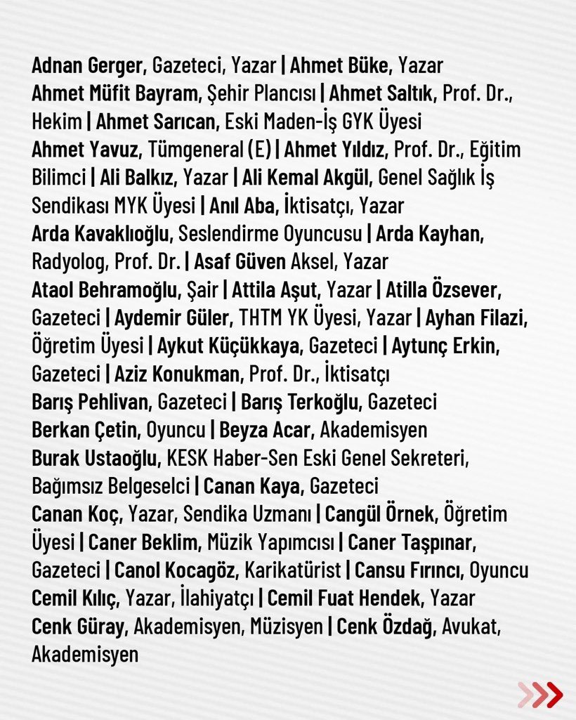 Bir grup gazeteci, yazar ve akademisyen, yayımladıkları bir bildiriyle Türkiye'nin cumhuriyetçi birikimine sahip çıkma çağrısında bulundu.