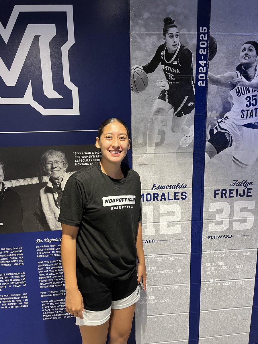 The MVP paid us a visit today 🤙

#GoCatsGo | <a href="/moralesme08/">Esmeralda Morales</a>