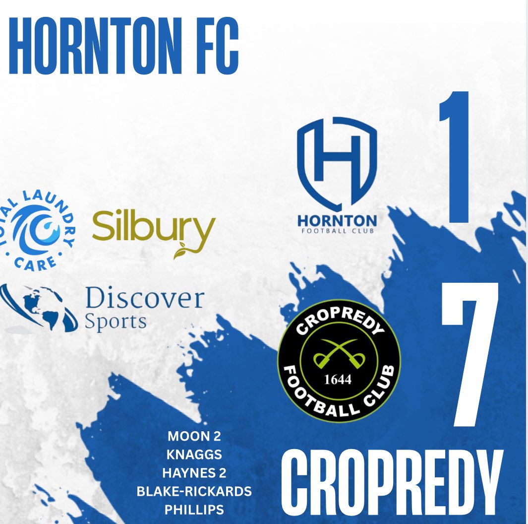 Another good performance for Crop as the preparations continue. Thanks to Hornton for hosting and your hospitality