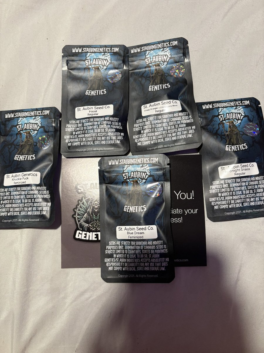 Chris Weaver (@cweaver33689) on Twitter photo Got some fire today from <a href="/staubingenetics/">St. Aubin Genetics Official</a> thank you so much brother!! I definitely appreciate you!! Got some fire today from <a href="/staubingenetics/">St. Aubin Genetics Official</a> thank you so much brother!! I definitely appreciate you!!