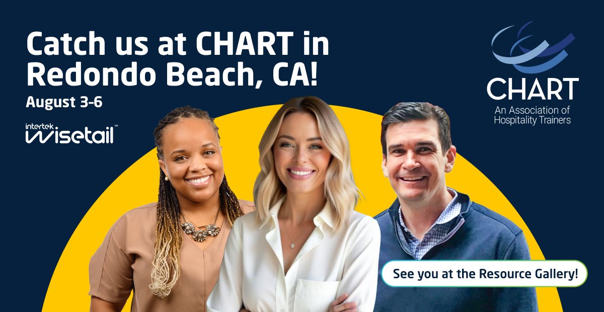 Going to <a href="/CHARTtrainers/">CHART</a> 108? Stop by the Resource Gallery to meet the Wisetail team:

We’re ready to chat training at scale and supporting frontline teams.

Learn more: bit.ly/455foSk

#HospitalityTraining #EmployeeEnablement #OpsLeadership #CHART108 #LMS #CHARTTrainers