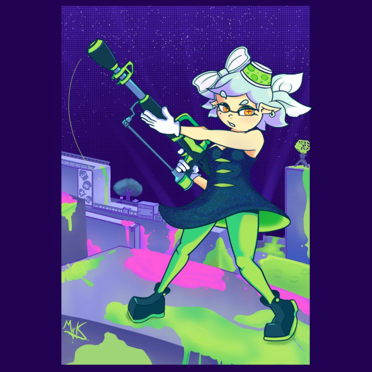 - MrK - (@kadabraax) on Twitter photo Fanart de Marie - Splatoon ! Fanart de Marie - Splatoon !
