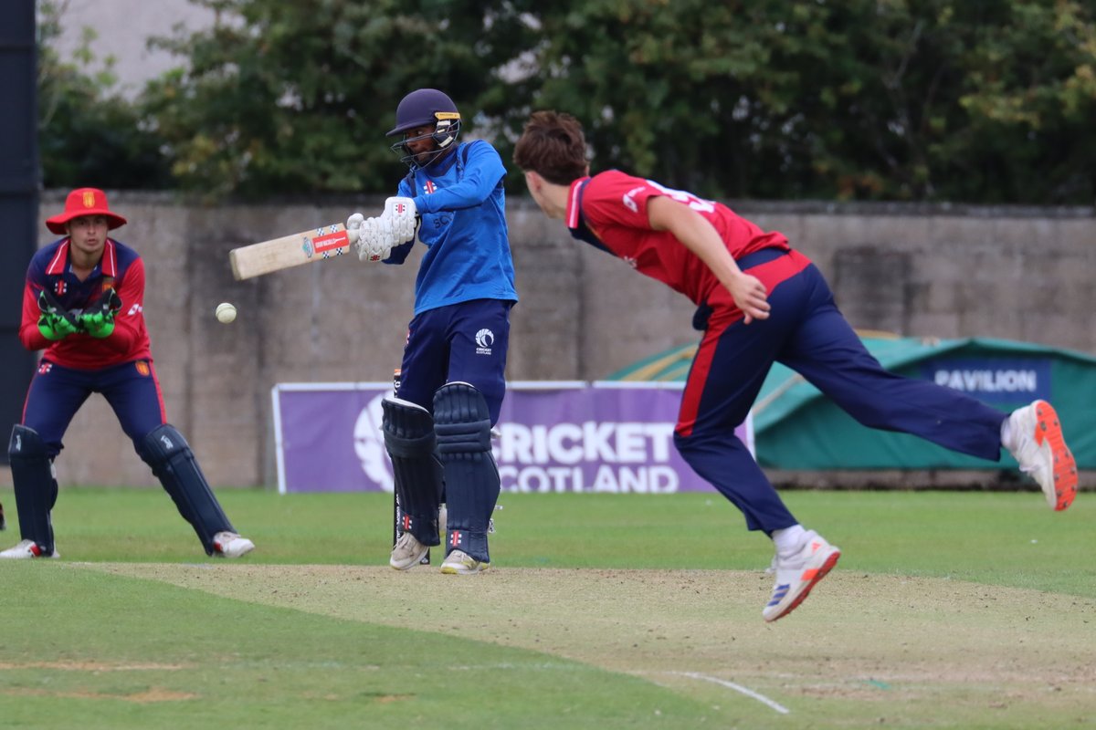 Congratulations to <a href="/CricketScotland/">Cricket Scotland</a> U19 men for their great start to the <a href="/ICC/">ICC</a> U19 Men’s Cricket World Cup Europe Qualifiers. They beat <a href="/Swedish_Cricket/">Cricket Sweden 🏏</a> by 8 wickets and <a href="/cricketinjersey/">Jersey Cricket</a> by 4 wickets.

My 📷 albums:
🏴󠁧󠁢󠁳󠁣󠁴󠁿🆚🇸🇪 - myreside.smugmug.com/Cricket/2025/S…
🏴󠁧󠁢󠁳󠁣󠁴󠁿🆚🇯🇪 - myreside.smugmug.com/Cricket/2025/S…