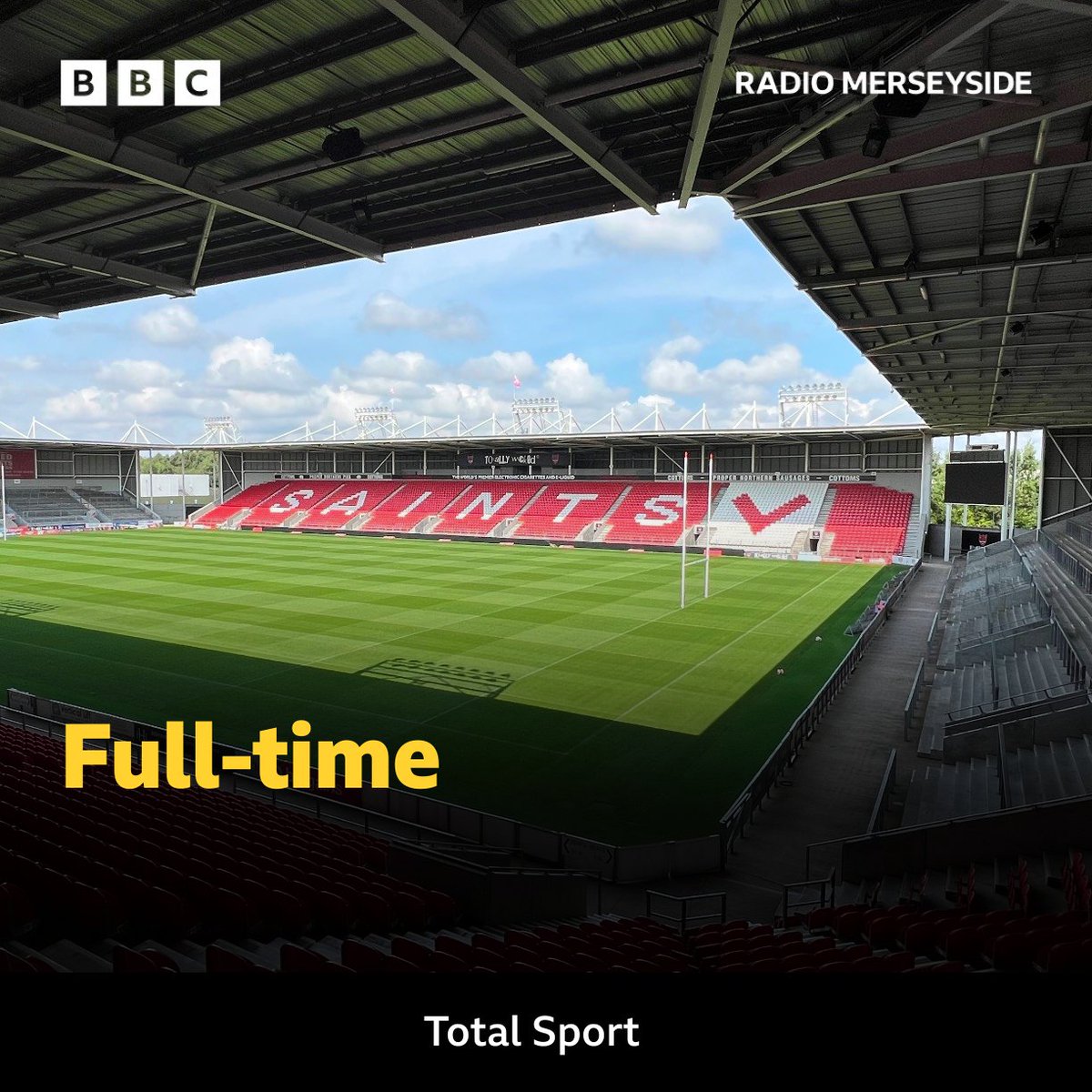 bbcmerseysport's tweet photo. βΉοΈ Full-time at The Totally Wicked Stadium
π @Saints1890 40-0 @CTRLFC π―
ππ @MarkPercival22
πππ Owen Dagnall
ππ Kyle Feldt
ππ @Darylclark9
ππ Harry Robertson
ππ Tristan Sailor
#β£ #BBCRL #SLStHCas #SuperLeague https://t.co/1AsEmWNFth