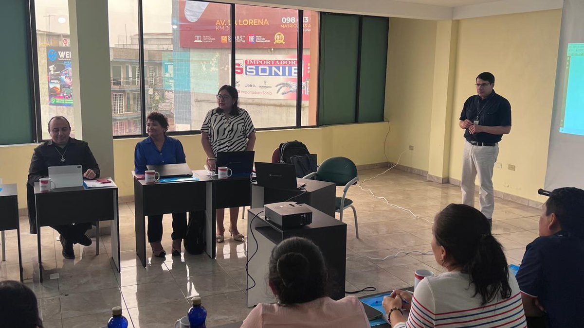 CES (@ces_ec) on Twitter photo ↗️ | Carmita Álvarez, presidenta (s) del CES, y Ángela Calderón, consejera académica, participaron en la presentación oficial del proyecto: "Trayectorias Formativas para la Empleabilidad con Tecnologías Emergentes", organizado por el <a href="/IST_TSA_CHILA/">IST TSA' CHILA</a>. ↗️ | Carmita Álvarez, presidenta (s) del CES, y Ángela Calderón, consejera académica, participaron en la presentación oficial del proyecto: "Trayectorias Formativas para la Empleabilidad con Tecnologías Emergentes", organizado por el <a href="/IST_TSA_CHILA/">IST TSA' CHILA</a>.